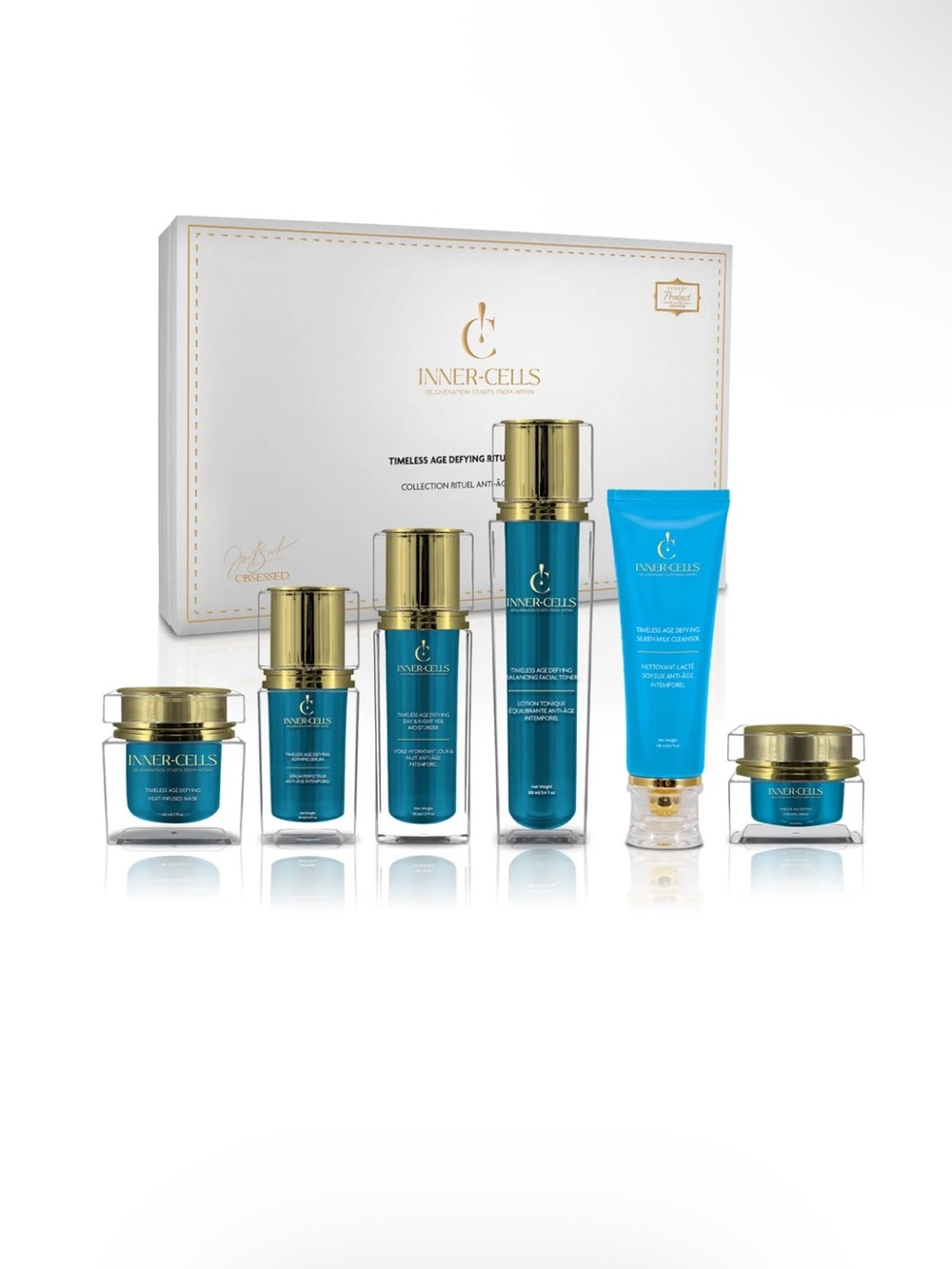 Inner-Cells Timeless Age Defying Ritual Collection Skincare Set - Picture 1 of 6